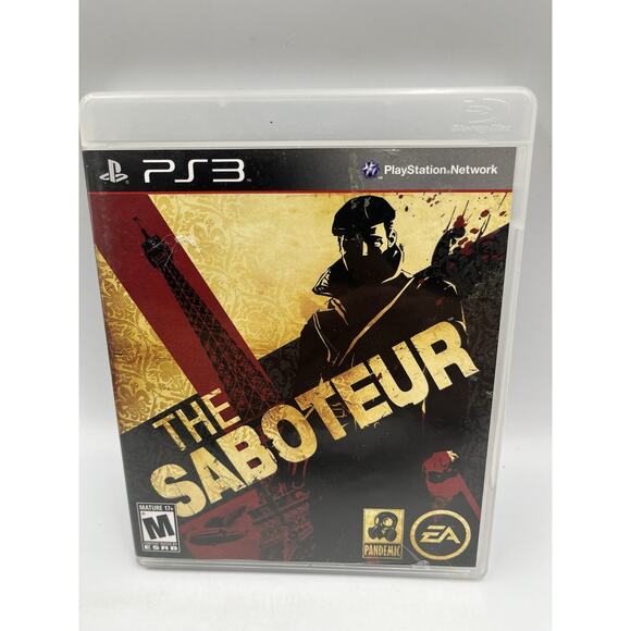 The Saboteur (Sony PlayStation 3, PS3, 2009) CIB - Tested Working - Picture 1 of 7